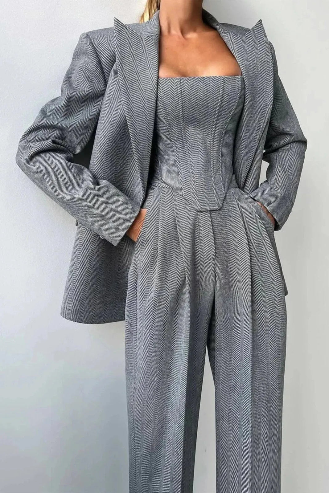 Miss | Set Dames Getailleerd - Polyester - Miss Madera MIS-135207