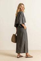 Miss | Set Dames Zomer Oversized - Linnenmix - Miss Madera MIS-AA70AC