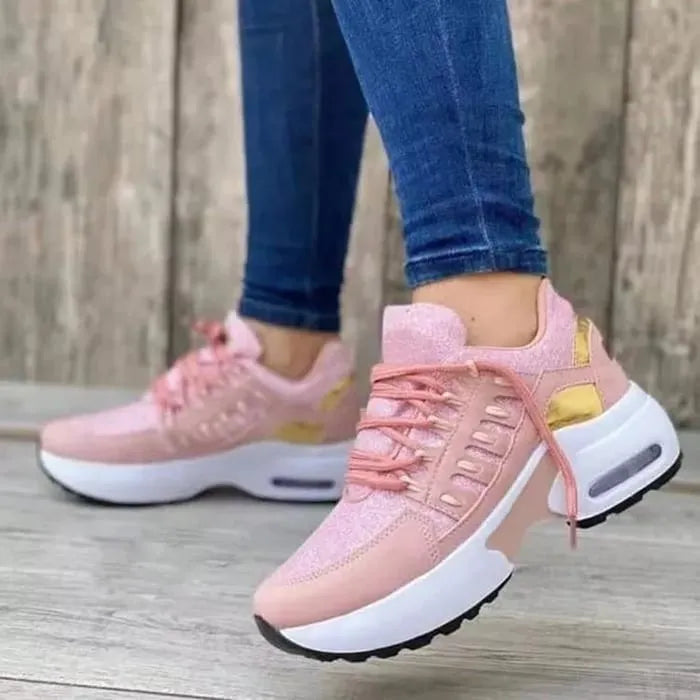 Miss | Sneakers Dames Casual Comfort - Leer - Miss Madera MIS-B15916