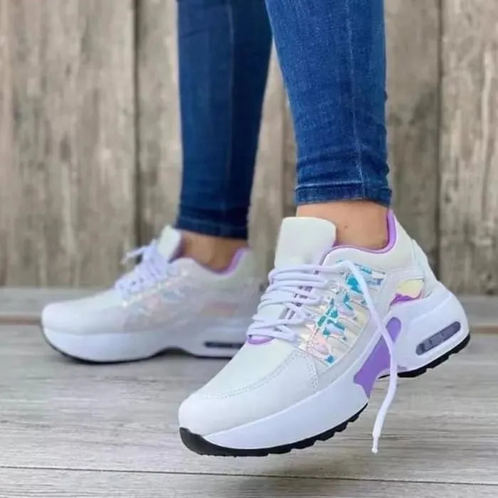 Miss | Sneakers Dames Casual Comfort - Leer - Miss Madera MIS-2162A5