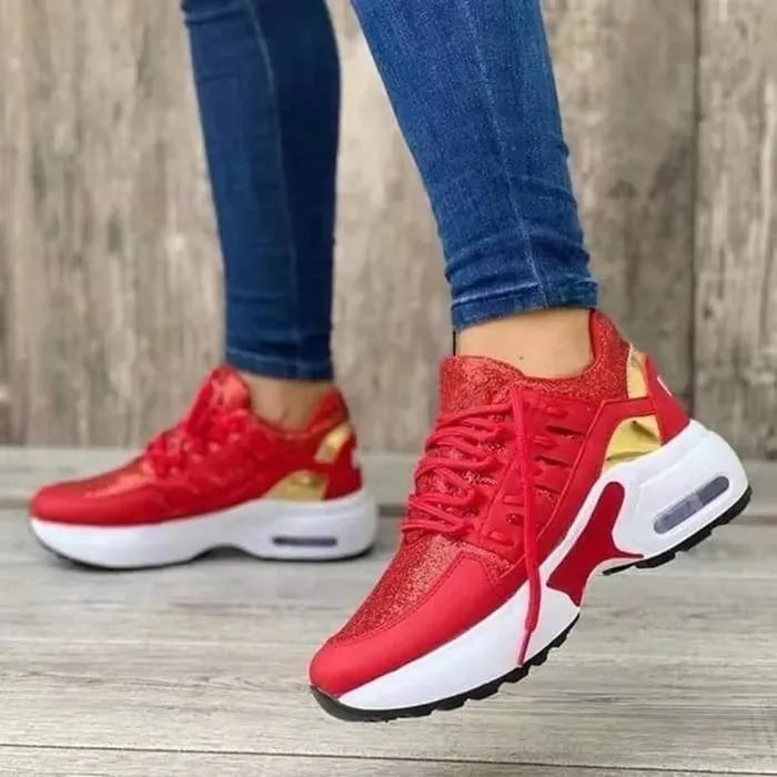 Miss | Sneakers Dames Casual Comfort - Leer - Miss Madera MIS-3A0D7F