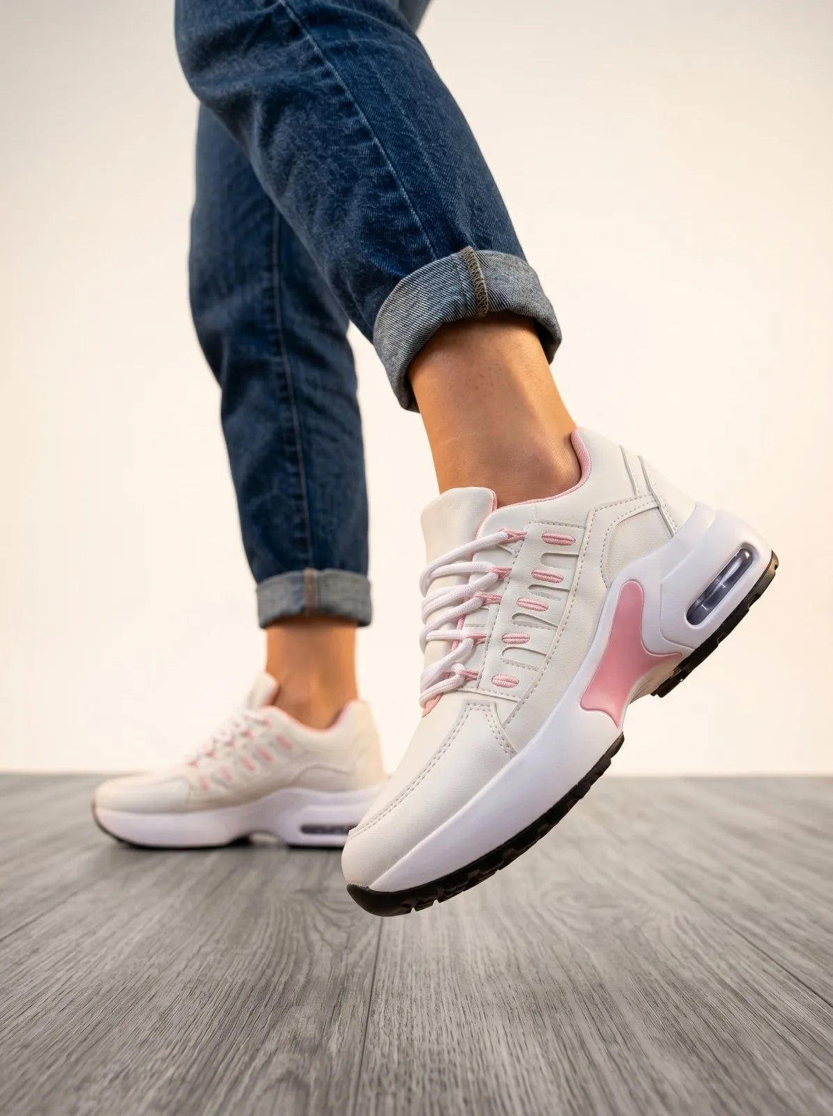 Miss | Sneakers Dames Casual Comfort - Leer - Miss Madera MIS-828860
