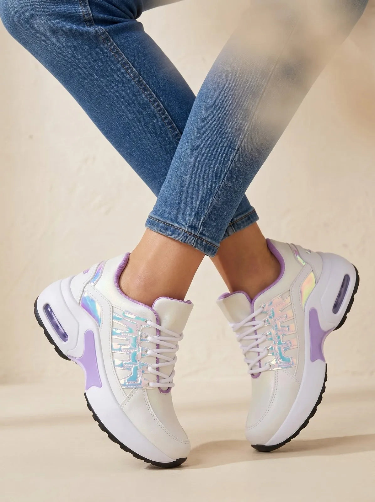 Miss | Sneakers Dames Casual Comfort - Leer - Miss Madera MIS-828860