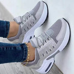 Miss | Sneakers Dames Casual Comfort - Leer - Miss Madera MIS-828860