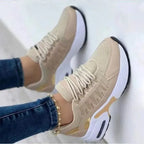 Miss | Sneakers Dames Casual Comfort - Leer - Miss Madera MIS-D8CA71
