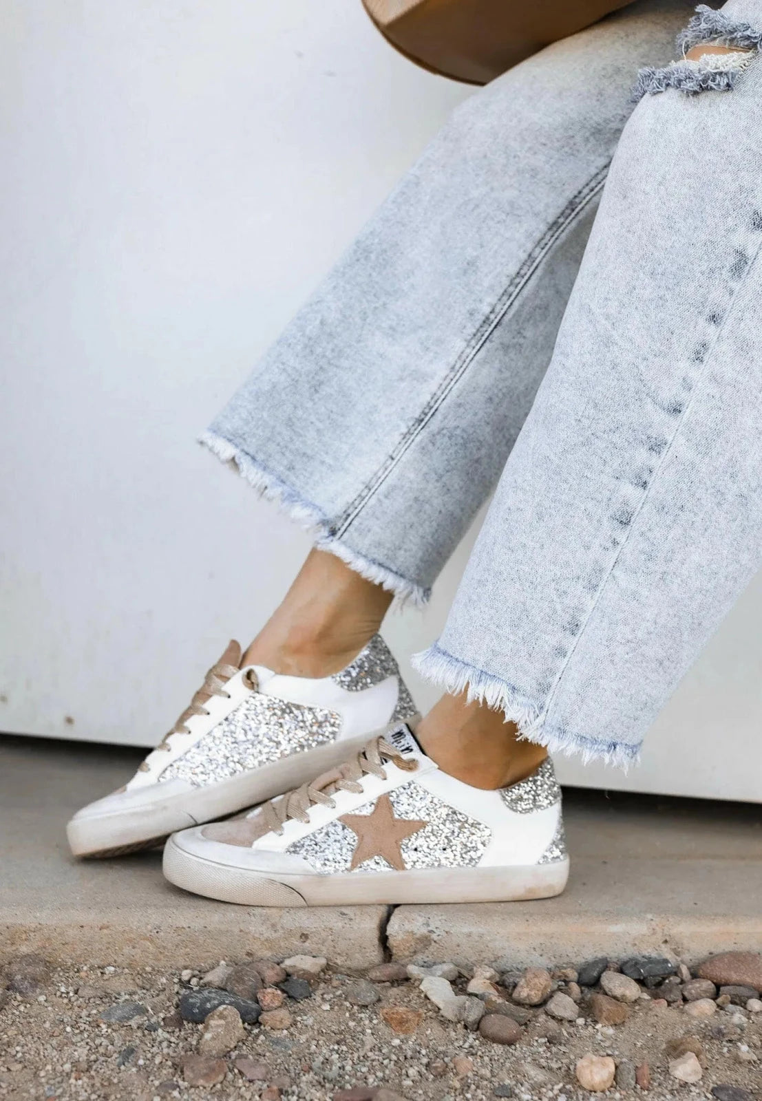 Miss | Sneakers Dames Casual Glitter - Synthetisch - Miss Madera MIS-VENCVF