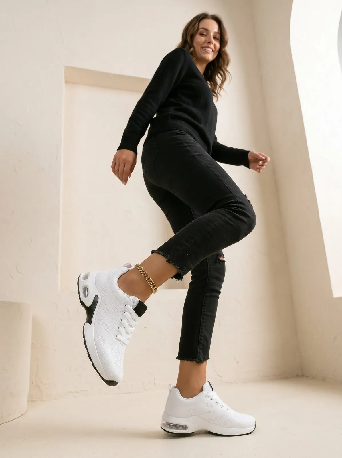 Miss | Sneakers Dames Casual Lichtgewicht Ademend - Mesh - Miss Madera MIS-37DA83