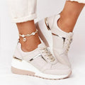 Miss | Sneakers Dames Orthopedisch Hoogteverhogend - Kunstleer - Miss Madera MIS-BBA7F7