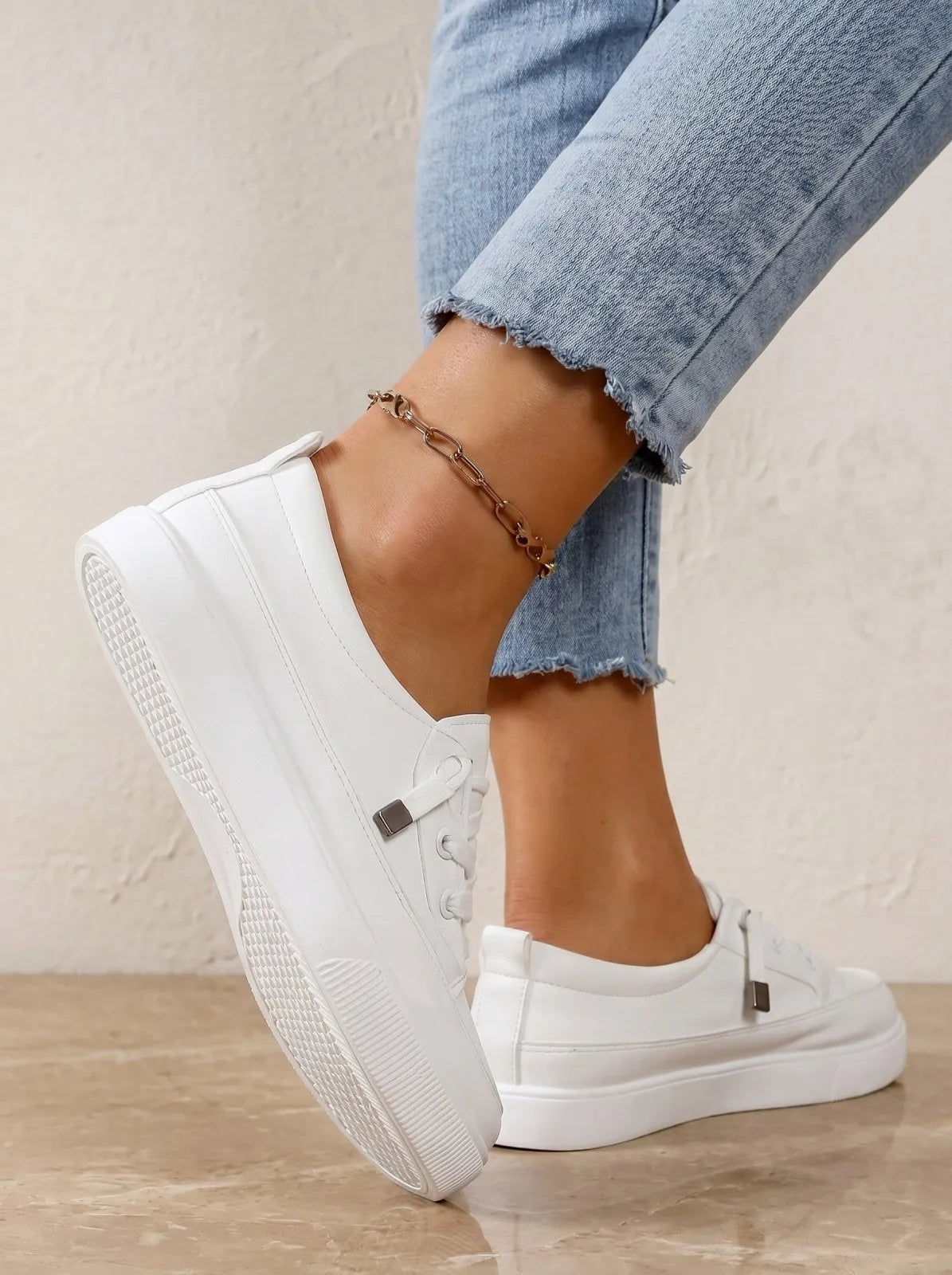 Miss | Sneakers Dames Orthopedisch Ondersteunend - Kunstleer - Miss Madera MIS-18C4D9