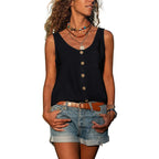 Miss | Top Dames Casual - Katoen - Miss Madera MIS-1A2338