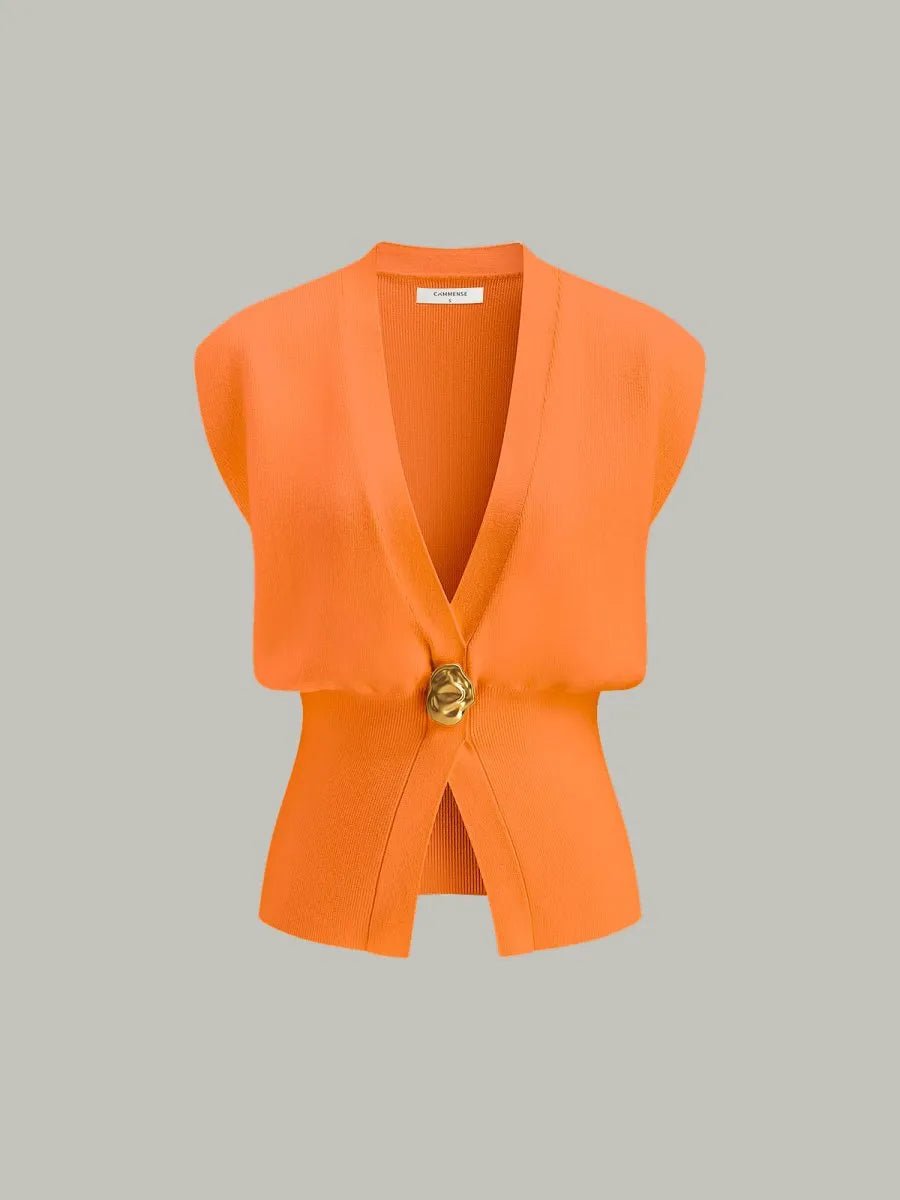 Miss | Top Dames Casual - Viscose blend - Miss Madera MIS-JZ14T1