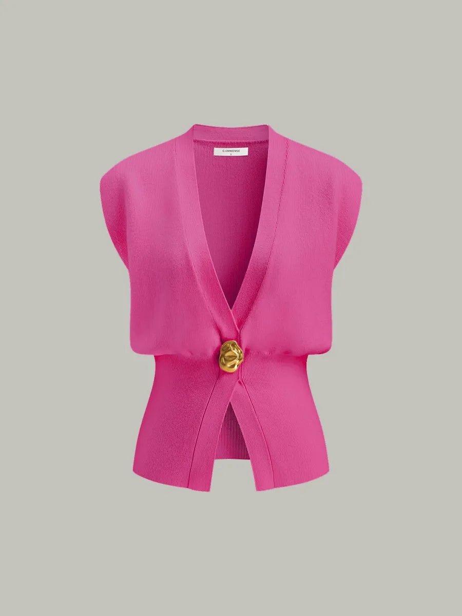 Miss | Top Dames Casual - Viscose blend - Miss Madera MIS-10SOS2