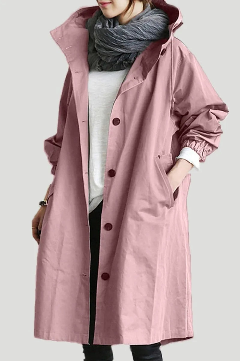 Miss | Trenchcoat Dames Casual Modern - Polyester - Miss Madera MIS-CBB514