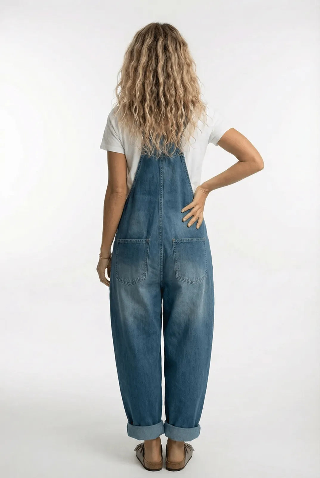 Miss | Tuinbroek Dames Relaxed - Denim - Miss Madera MIS-5F9FE6