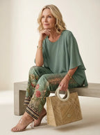 Miss | Twee-delige Set Dames Lente-Zomer Relaxed - Polyestermix - Miss Madera MIS-0F27D3