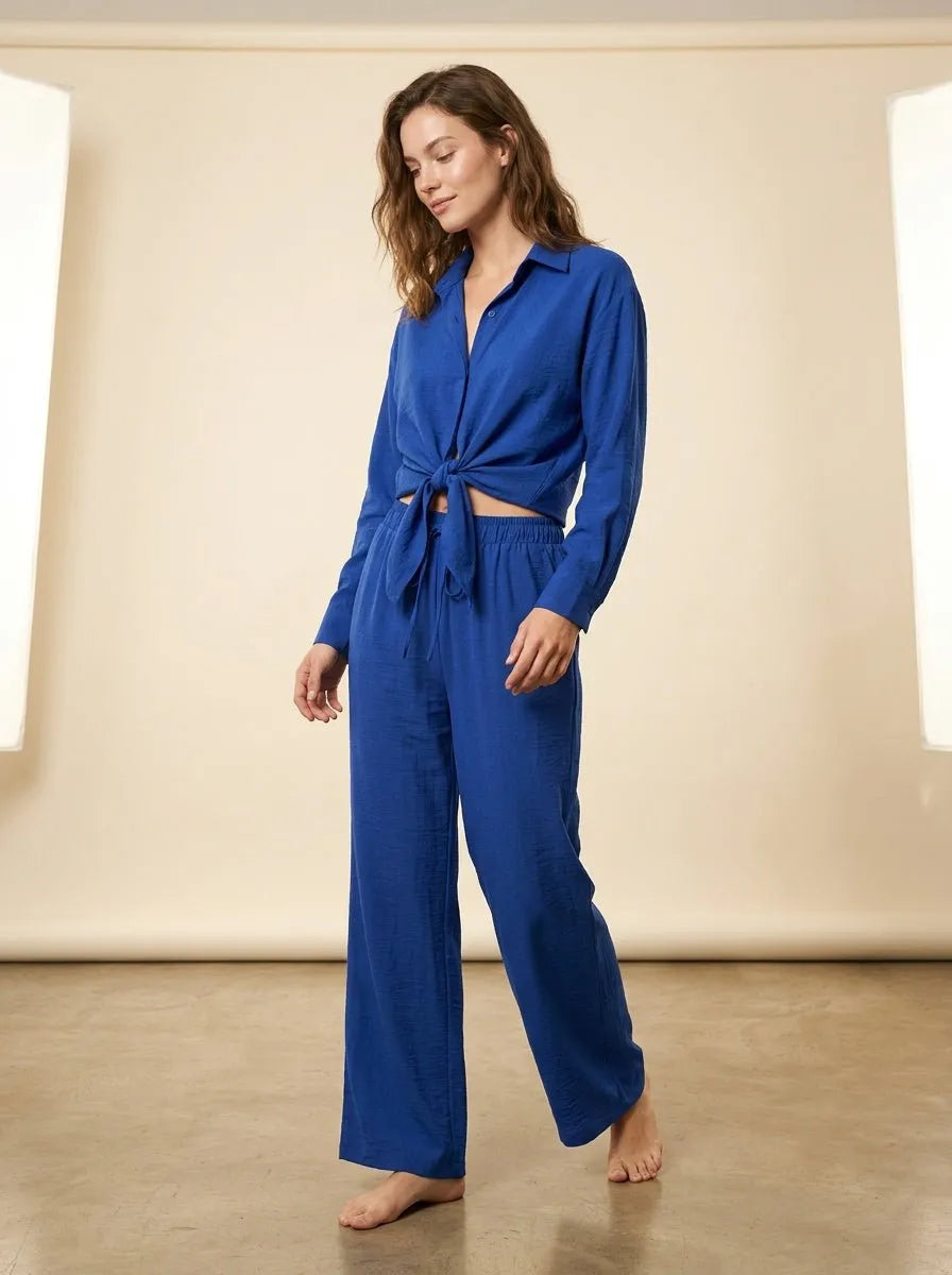 Miss | Tweedelige Set Dames Zomer - Rayon/Katoenmix - Miss Madera MIS-D9F1CD
