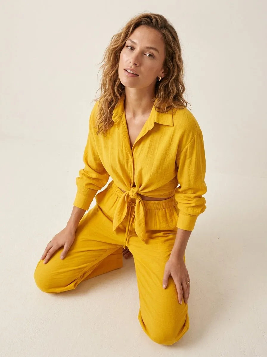 Miss | Tweedelige Set Dames Zomer - Rayon/Katoenmix - Miss Madera MIS-03ADCD