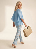 Miss | Tweedelige Set Dames Zomer Relaxed - Polyester - Miss Madera MIS-E6782B