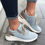 Miss | Wandelschoenen Dames Comfort - Kunstleer - Miss Madera MIS-86B498