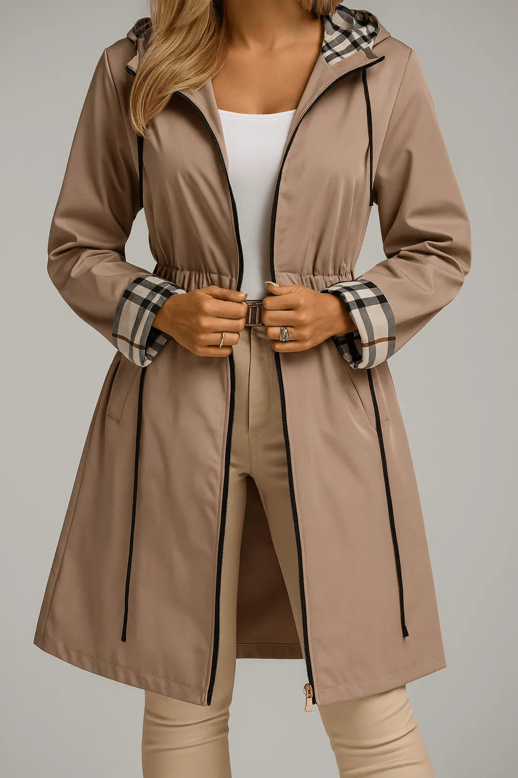Miss | mantel jas Dames Casual Oversized - Polyester - Miss Madera MIS-4195C6