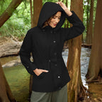 Jurk Dames Waterafstotend Verstelbare Capuchon - Polyester