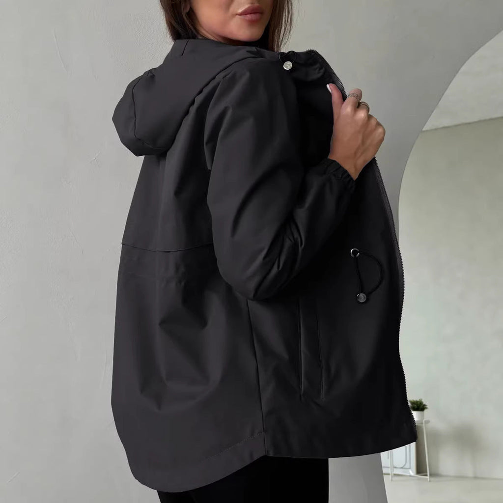 Miss | Wind Jas Dames Outdoor Capuchon Ruime Zakken