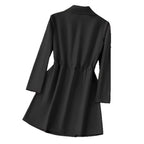 Miss | Trenchcoat Dames Dubbele Knopenrij Verstelbare Taille Getailleerd