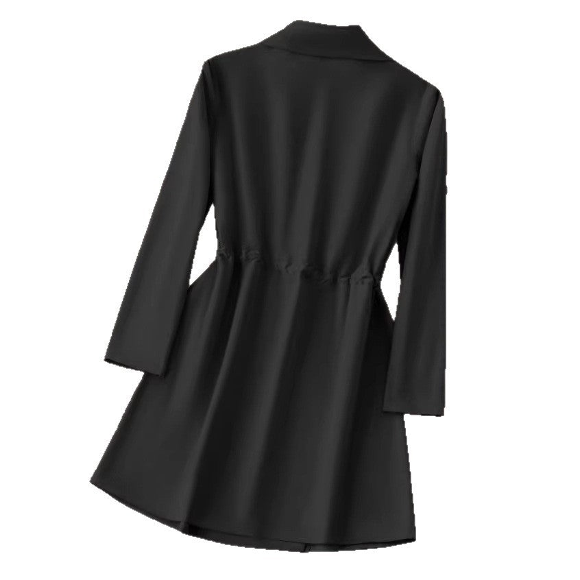 Miss | Trenchcoat Dames Dubbele Knopenrij Verstelbare Taille Getailleerd
