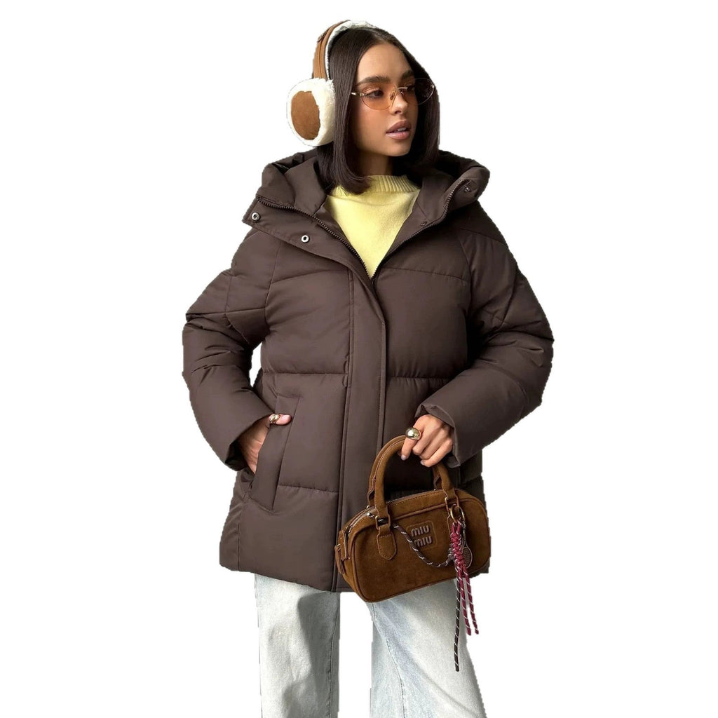 Jas Dames Oversized Gewatteerd met Capuchon