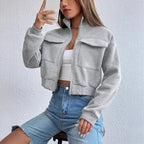 Jurk Dames Cropped Casual Rits - Polyester
