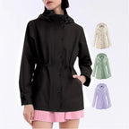 Jurk Dames Waterafstotend Verstelbare Capuchon - Polyester