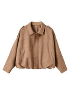 Jurk Dames Oversized Casual met Zakken - Kaki