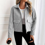 Jurk Dames Fleece Ritssluiting Casual - Fleece
