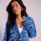 Miss | Gebreide Jurk Dames Oversized Off-Shoulder