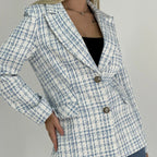 Jurk Dames Getailleerd Elegante Knopen - Polyester