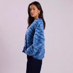 Miss | Gebreide Jurk Dames Oversized Off-Shoulder
