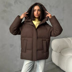 Jas Dames Oversized Gewatteerd met Capuchon