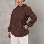 Miss | Wind Jas Dames Outdoor Capuchon Ruime Zakken