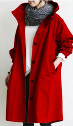 Miss | Jas Dames Oversized Longline Trenchcoat