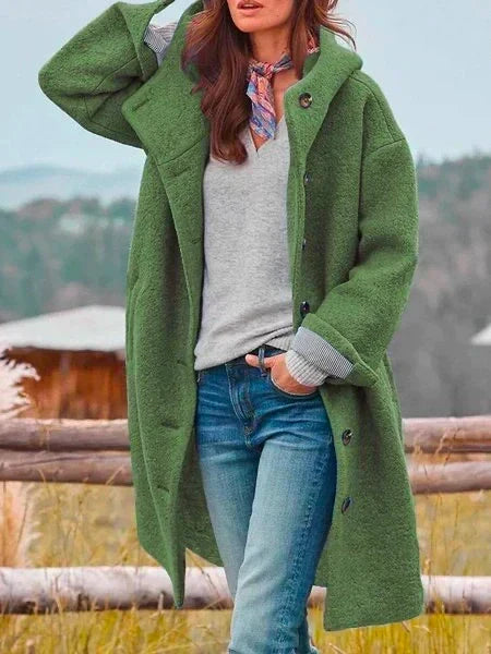 Miss | Jas Dames Oversized Capuchon Lang - Teddy