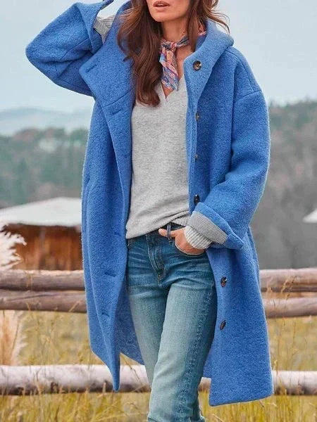 Miss | Jas Dames Oversized Capuchon Lang - Teddy