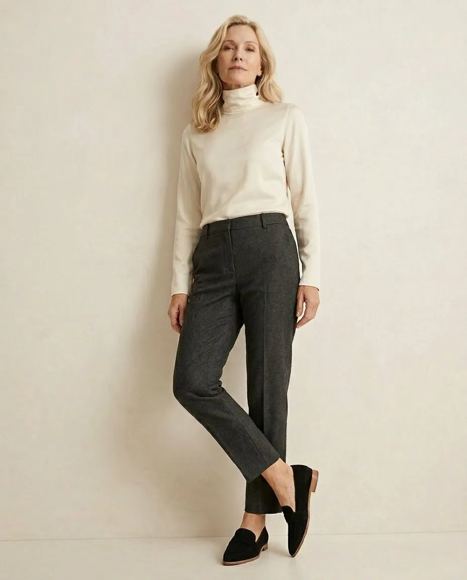 Penny Loafers Zwarte suède - Miss Madera MIS-780771