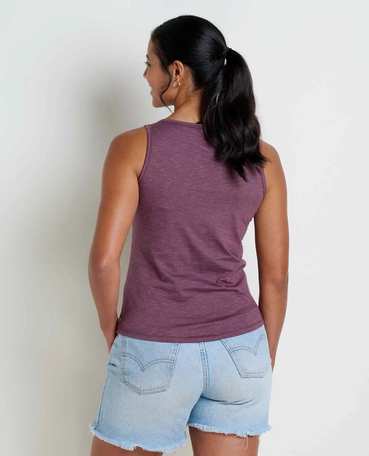 Rayon Tanktop Dames | V-hals Relaxed Fit - Miss Madera MIS-H81V6E