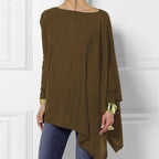 Miss | Top Dames Relaxed Fit Asymmetrische Zoom Lange Mouw