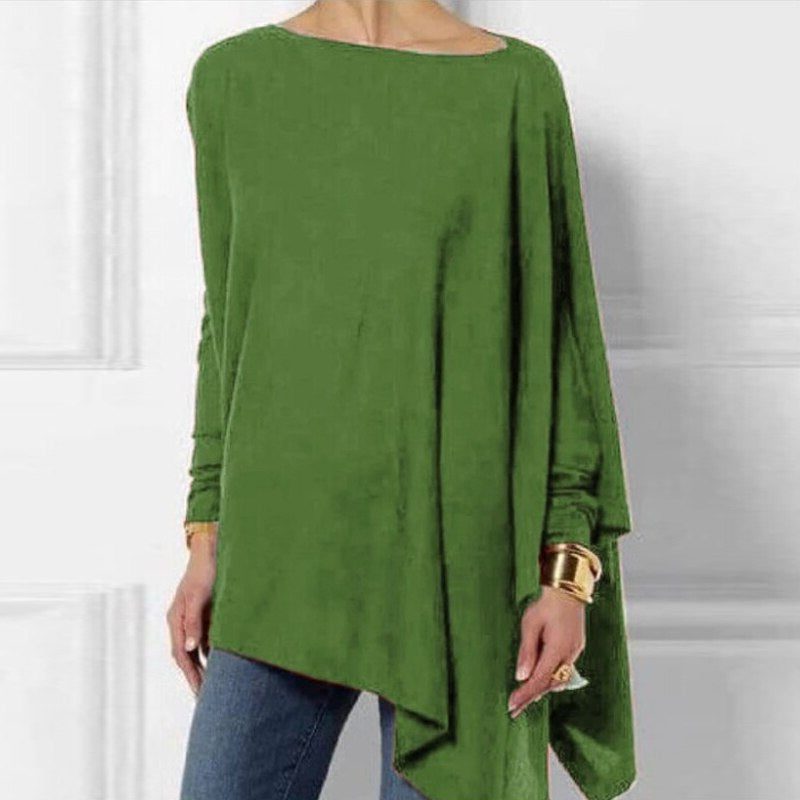 Miss | Top Dames Relaxed Fit Asymmetrische Zoom Lange Mouw