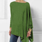 Miss | Top Dames Relaxed Fit Asymmetrische Zoom Lange Mouw