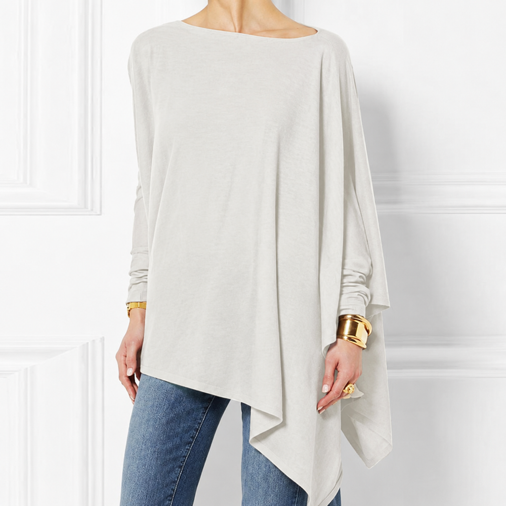 Miss | Top Dames Relaxed Fit Asymmetrische Zoom Lange Mouw