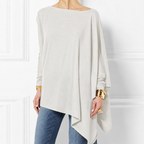 Miss | Top Dames Relaxed Fit Asymmetrische Zoom Lange Mouw