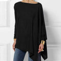 Miss | Top Dames Relaxed Fit Asymmetrische Zoom Lange Mouw