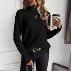 Miss | Trui Dames Colthals Raglanmouw Relaxed Fit